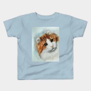 American Curl Portrait Kids T-Shirt